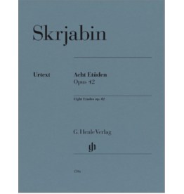 Henle Urtext Editions Scriabin - Eight Etudes, Opus 42