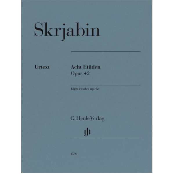 Henle Urtext Editions Scriabin - Eight Etudes, Opus 42