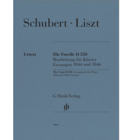 Henle Urtext Editions Schubert/Liszt - The Trout, D. 550