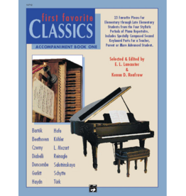 Alfred First Favorite Classics: Accompaniment, Book 1