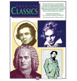 Alfred Favorite Classics: Accompaniment, Book 2