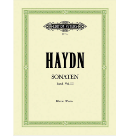 Edition Peters Haydn - Sonatas Vol. 3