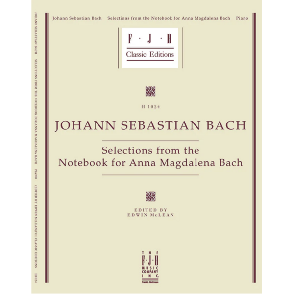 FJH Bach - Selection from the Notebook for Anna Magdalena Bach