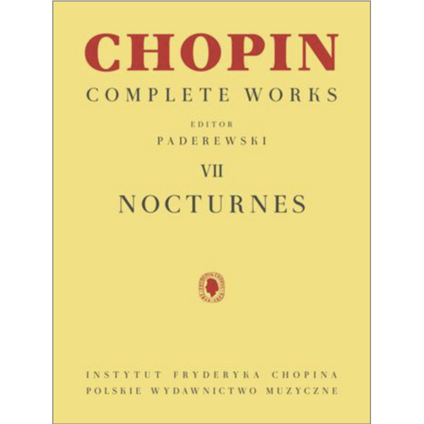 Hal Leonard Chopin - Nocturnes (Complete Works, Volume VII (ed. Pederewski)