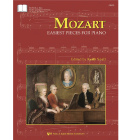 Kjos Mozart - Easiest Pieces for Piano (ed. Snell)