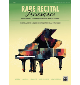 Alfred Rare Recital Treasures, Book 3