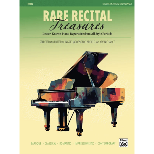 Alfred Rare Recital Treasures, Book 3