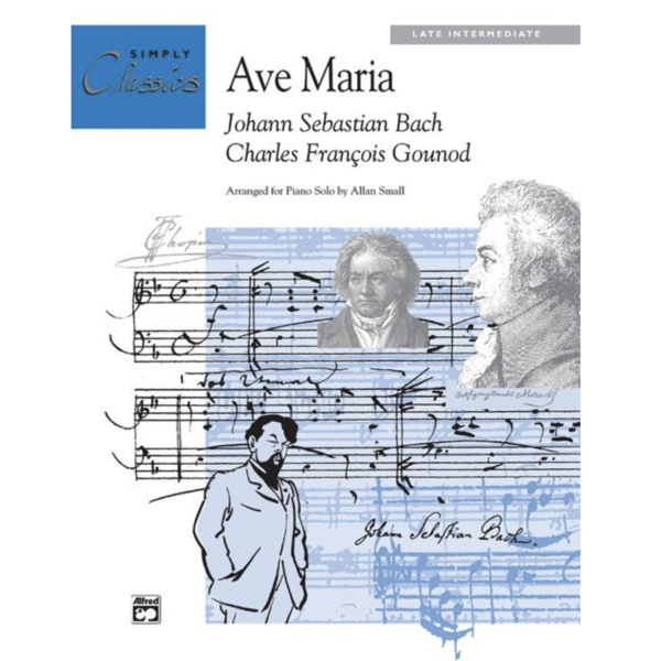 Alfred Simply Classics - Bach, Gounod: Ave Maria
