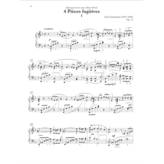 Alfred Music Schumann- 4 Pieces Fugitives (Four Fleeting Pieces), Op. 15