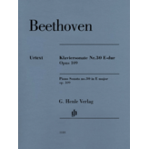 Henle Urtext Editions Beethoven - Piano Sonata No. 30 in E Major, Op. 109