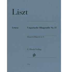 Henle Urtext Editions Liszt - Hungarian Rhapsody No. 11