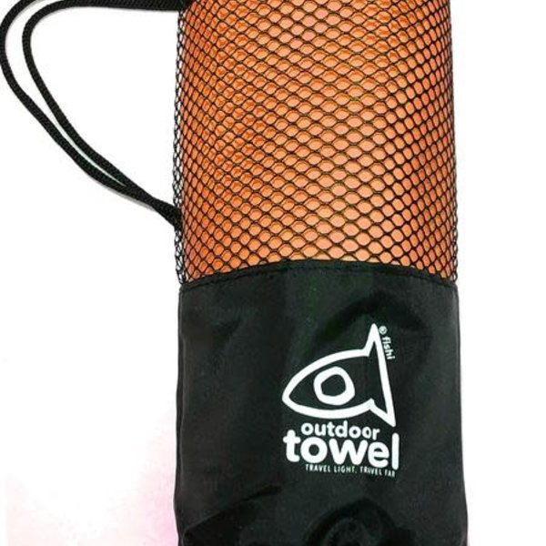 atommyco Fishi Microfiber Towel Orange