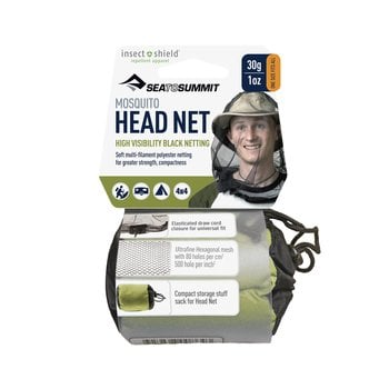 Sea to Summit Mosquito Head Net with Insect Shield