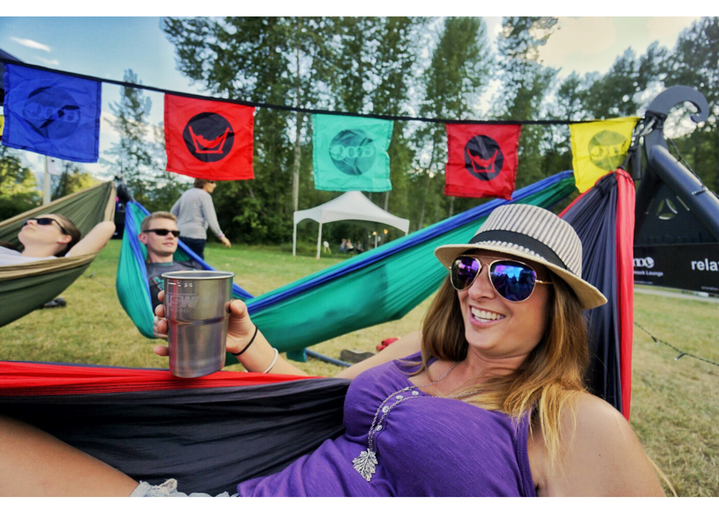 ENO (Eagles Nest Outfitters) Festy Flags (Multi-Color)