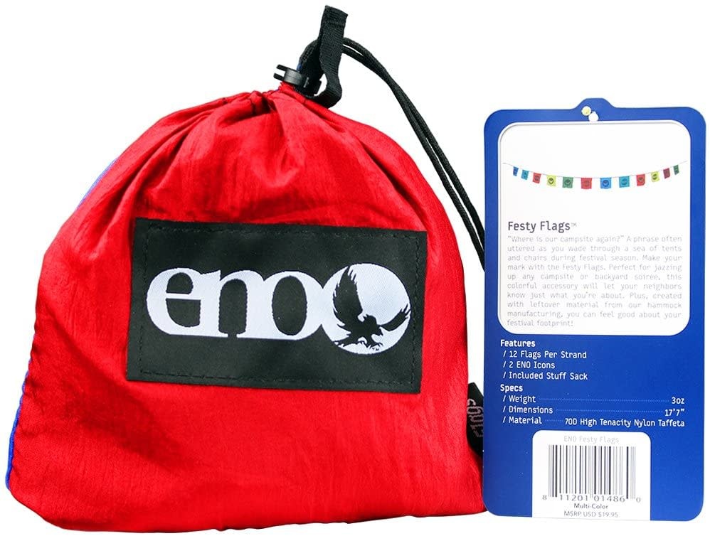ENO (Eagles Nest Outfitters) Festy Flags (Multi-Color)