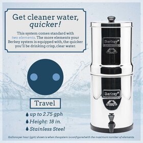  Travel  Berkey 1.5 gal.