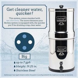  Big  Berkey 2.25 gal.