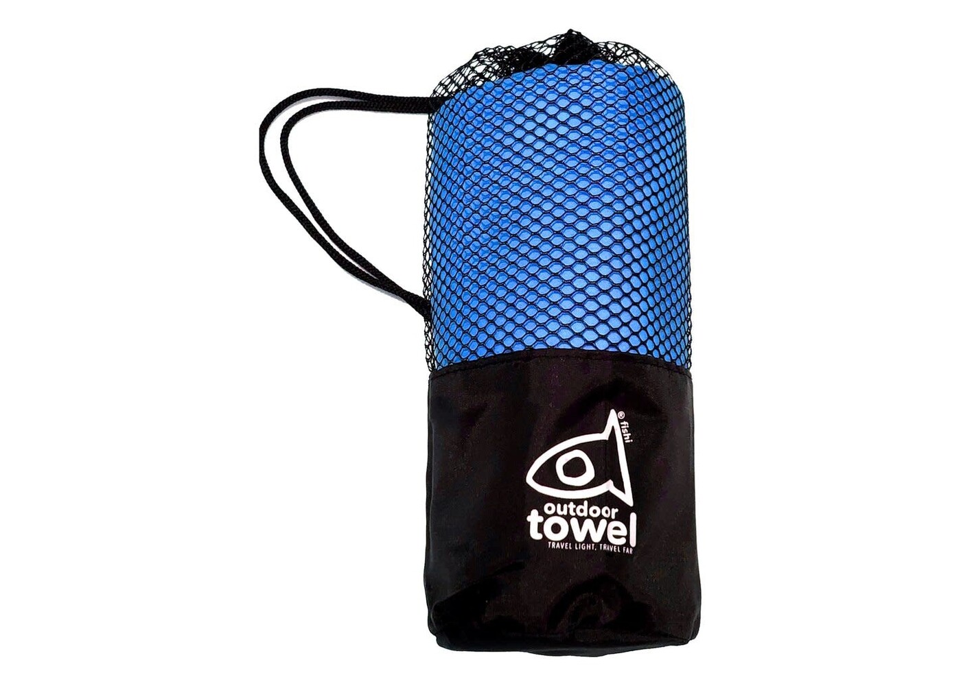 Fishi Microfiber Towel Blue