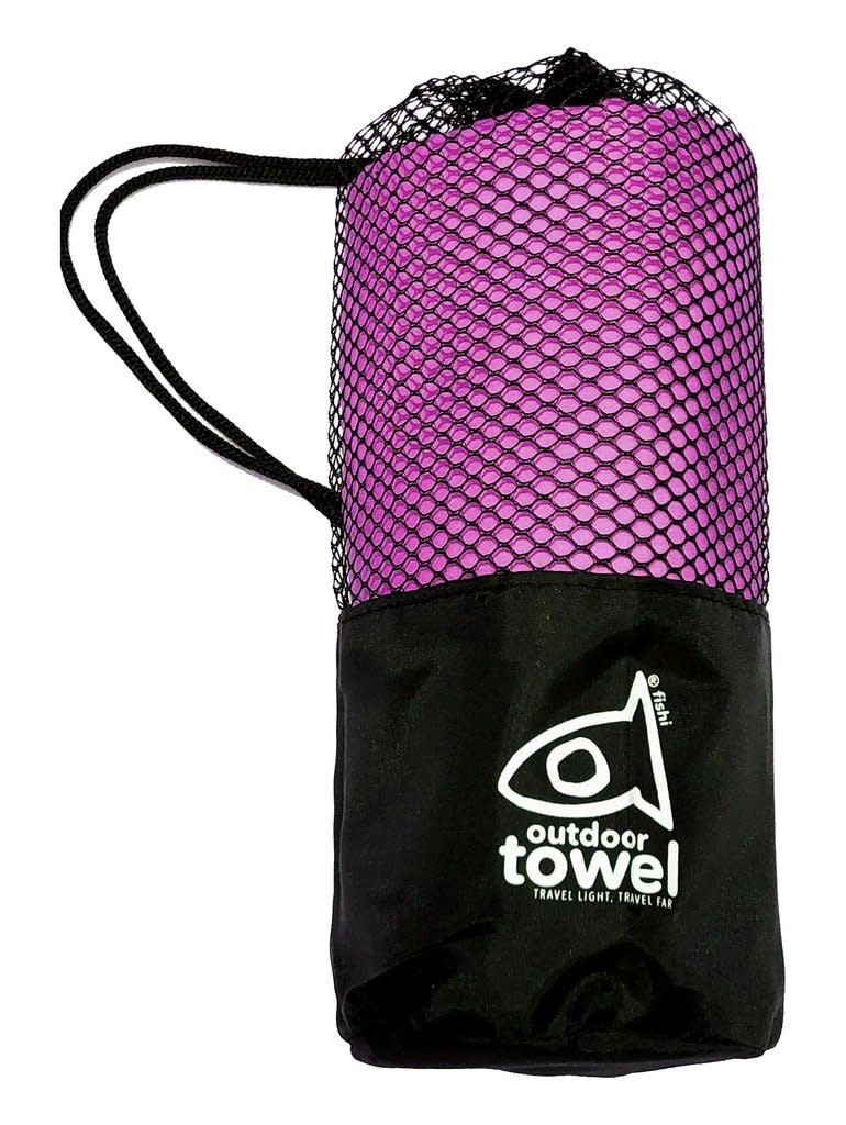 Fishi Microfiber Towel Fuschia