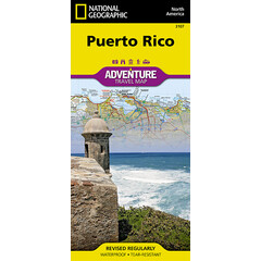 NATIONAL GEOGRAPHIC Adventure Puerto Rico Travel Map