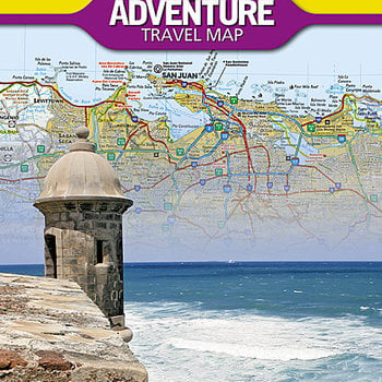 NATIONAL GEOGRAPHIC Adventure Puerto Rico Travel Map