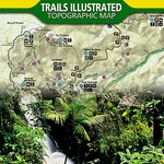 NATIONAL GEOGRAPHIC El Yunque National Forest, PR Trails Illustrarted Topographic Map