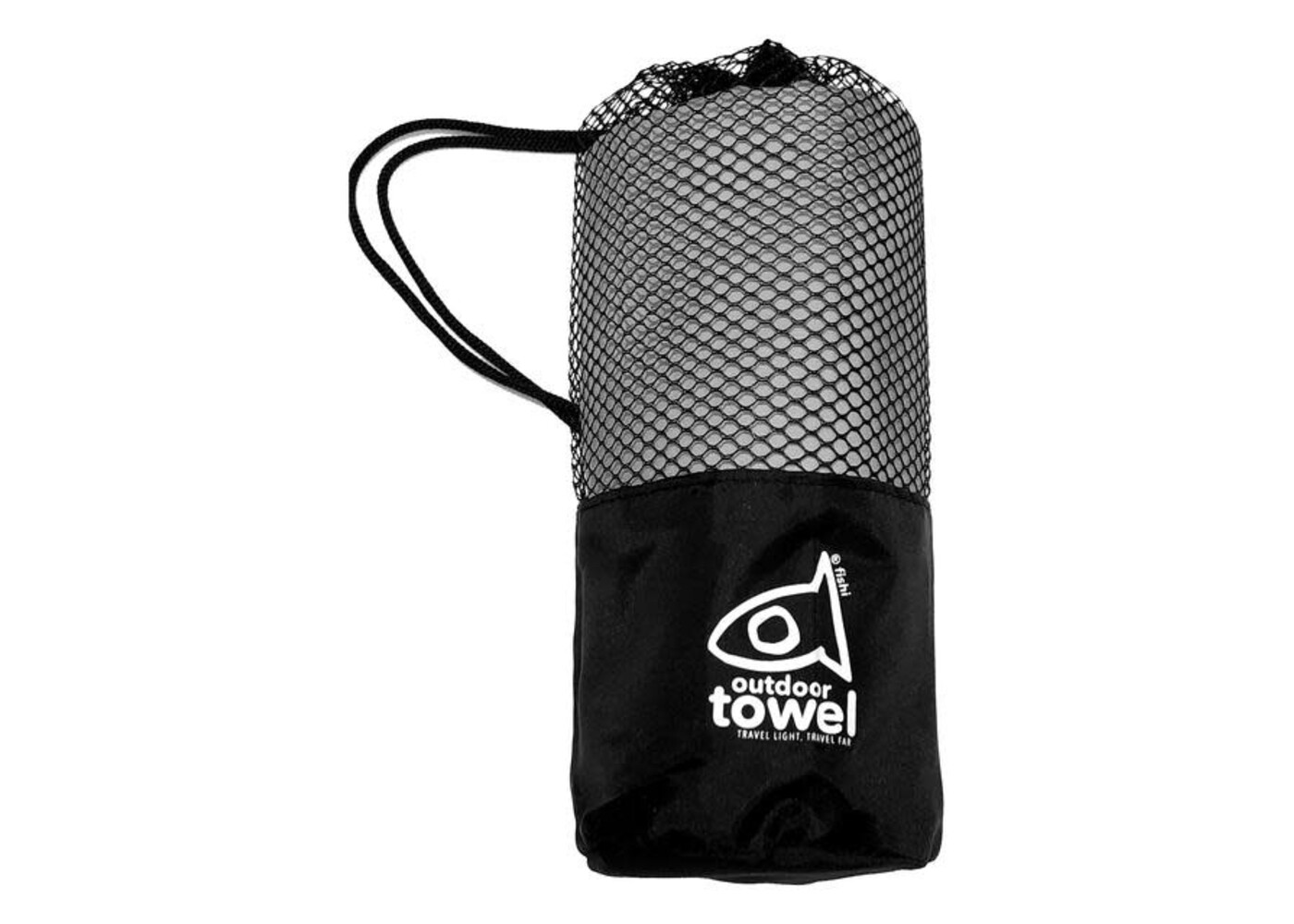 Fishi Microfiber Towel Grey