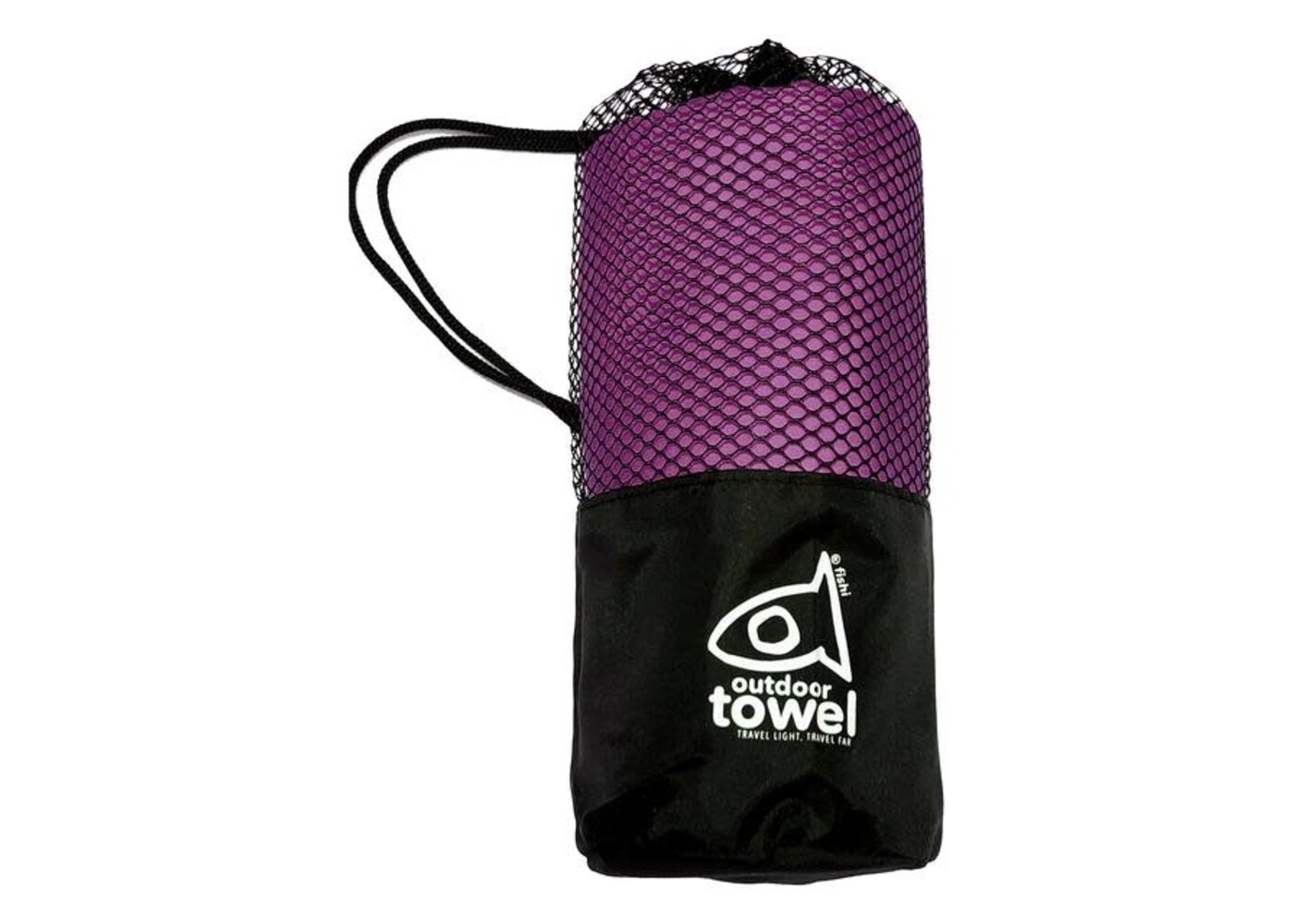 Fishi Microfiber Towel Purple