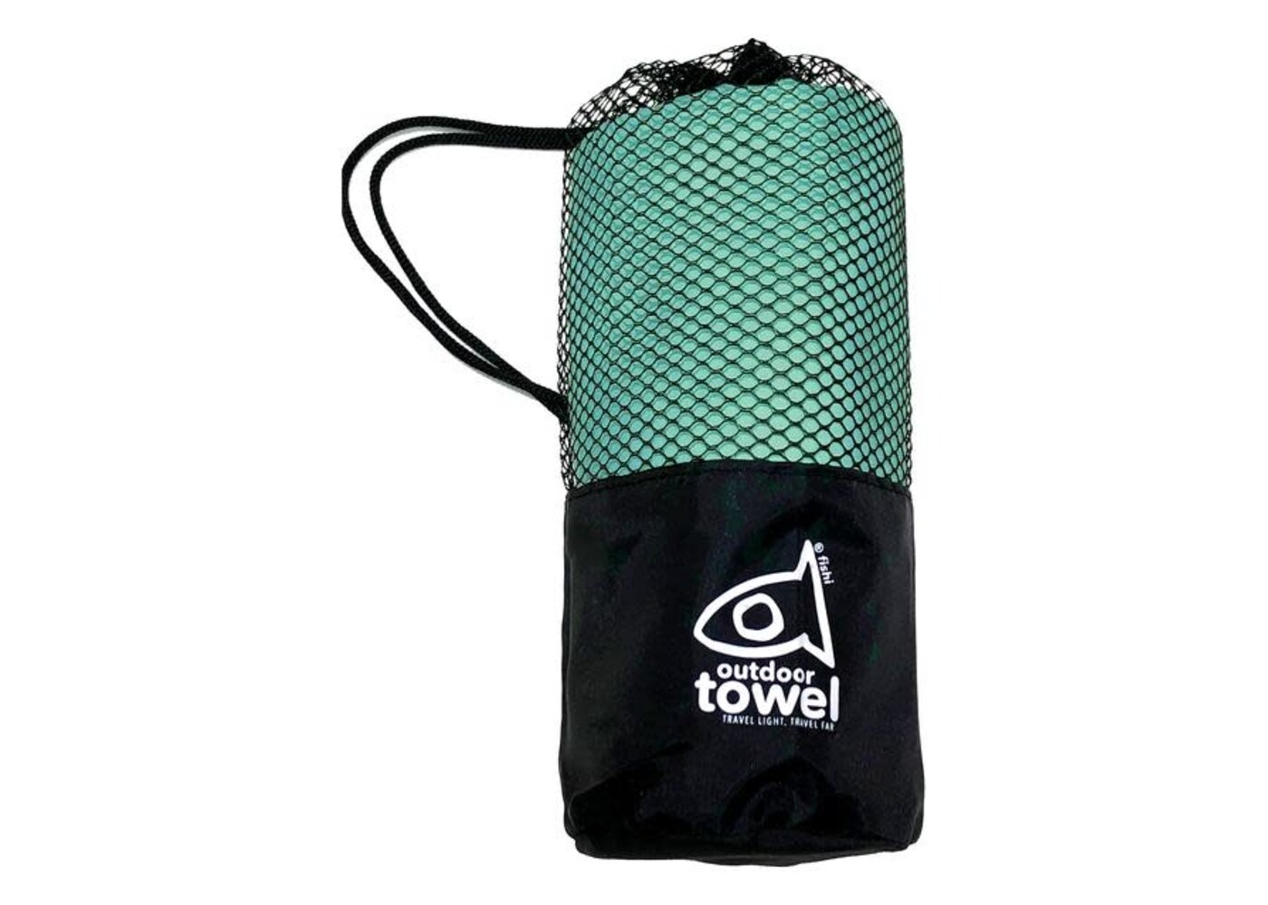 Fishi Microfiber Towel Turquoise