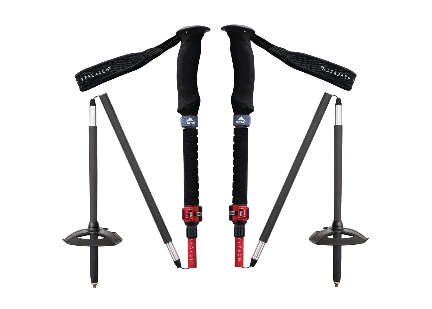 MSR Poles DynaLock Ascent C 140cm