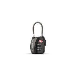 OSPREY TSA 3-Dial Cable Lock Black