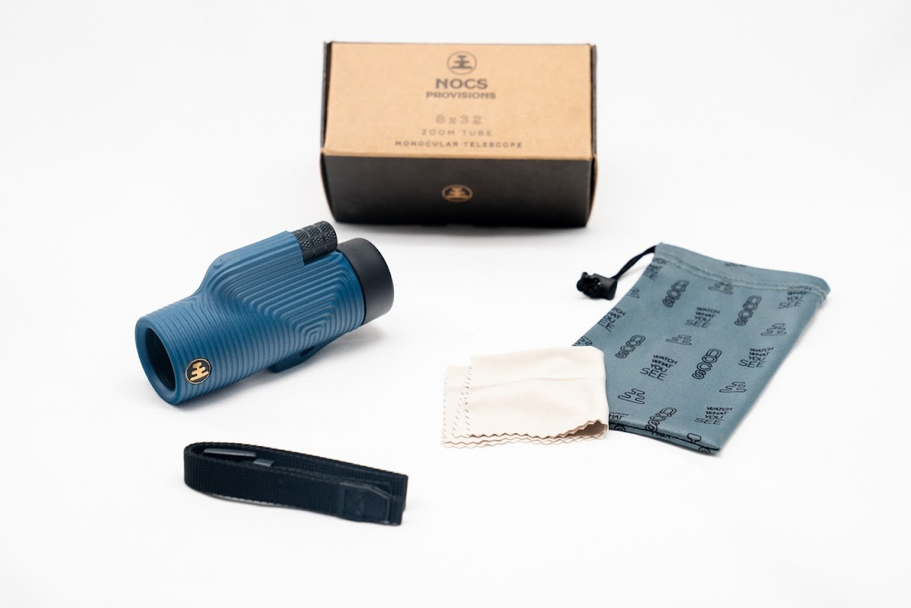 Nocs Zoom Tube 8x32 Monocular Telescope Indigo Blue