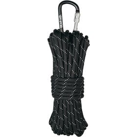  1100 Paracord 50 ft Black Refl