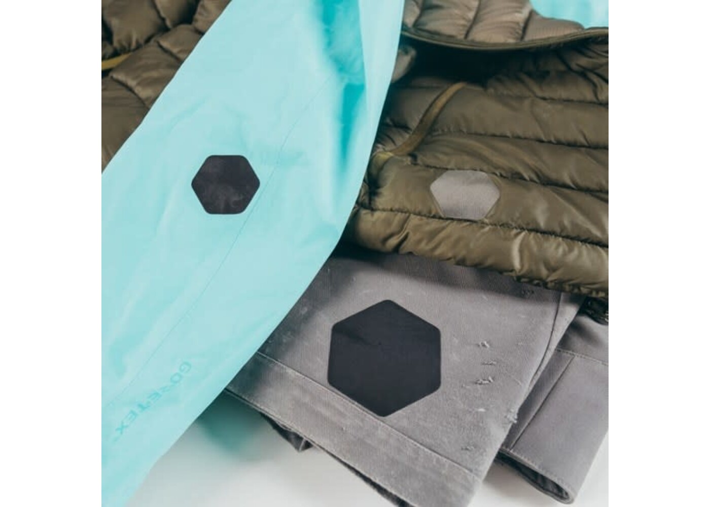 Tenacious Tape Patches Hex - Clr