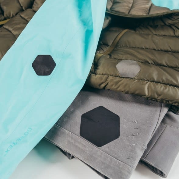 Tenacious Tape Patches Hex - Clr