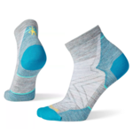 Smartwool Women's Run Zero Cushion Ankle Socks Lunar Grey  M