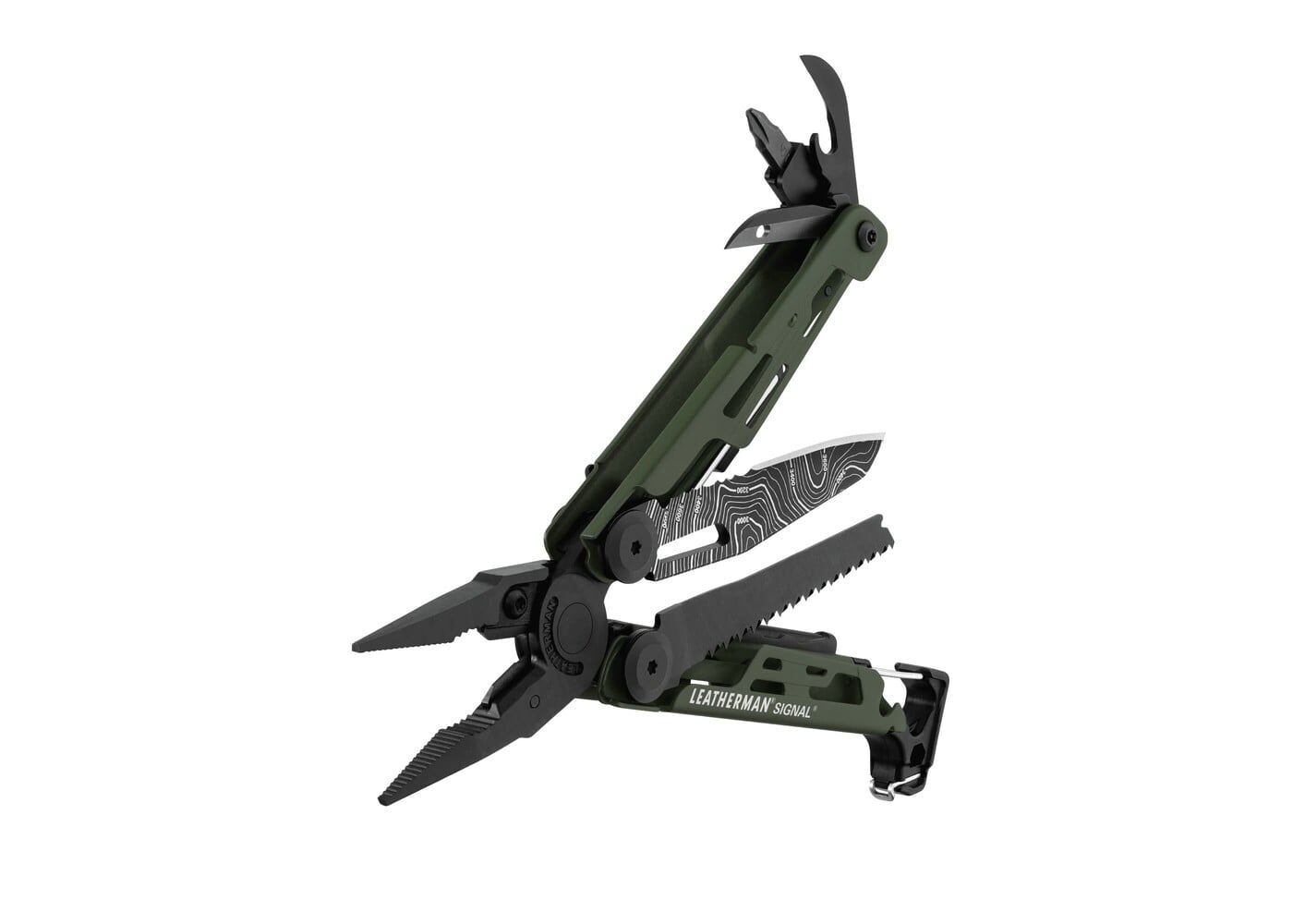 LEATHERMAN Signal - Green Topo