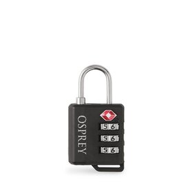 OSPREY TSA 3-Dial Padlock Black