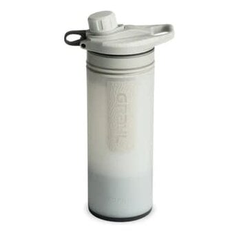 GRAYL 24oz GeoPress Purifier Bottle - Peak White