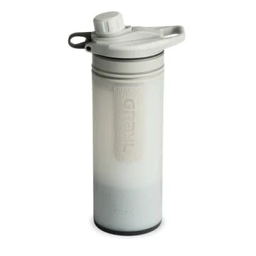  24oz GeoPress Purifier Bottle - Peak White