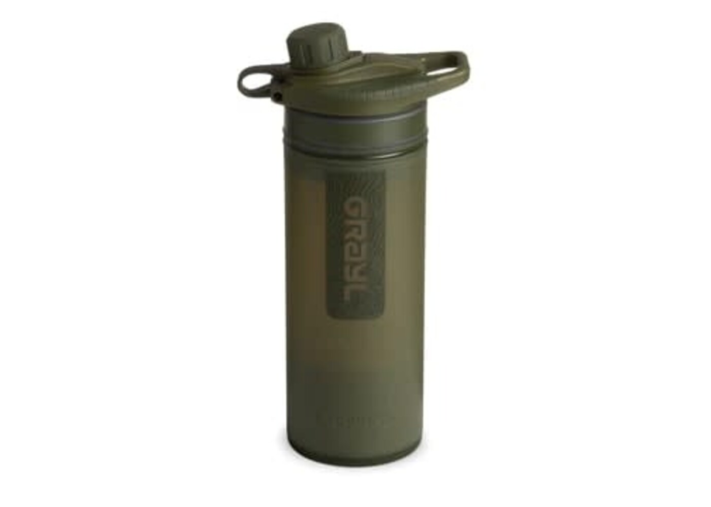 GRAYL 24oz GeoPress Purifier Bottle - Olive Drab