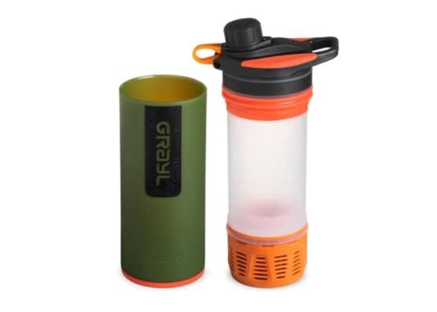 24oz GeoPress Purifier Bottle - Oasis Green