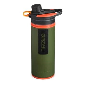  24oz GeoPress Purifier Bottle - Oasis Green