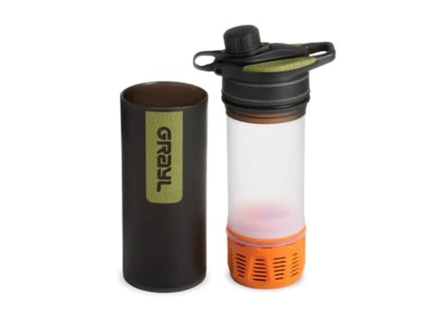 24oz GeoPress Purifier Bottle - Black Camo
