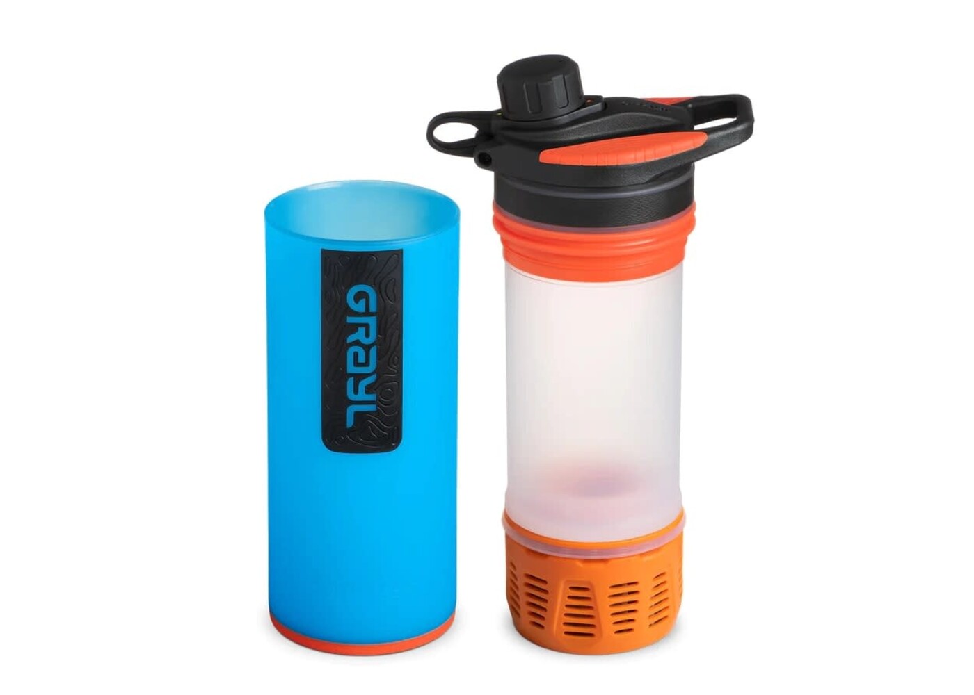 24oz GeoPress Purifier Bottle - Bali Blue