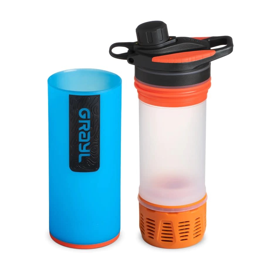 24oz GeoPress Purifier Bottle - Bali Blue