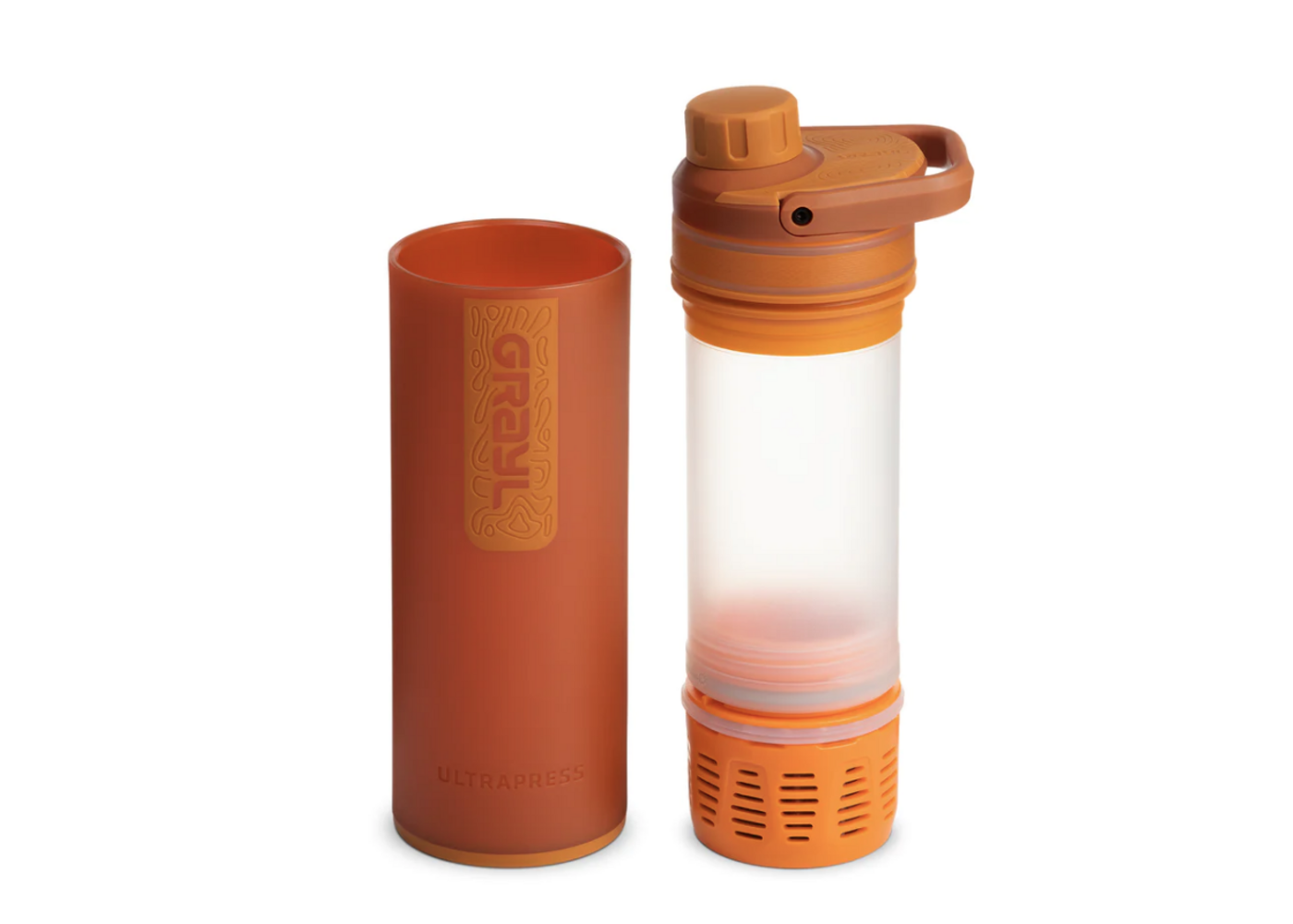 GRAYL Ultra Press Purifier Nature Edition Bottle - MOJAVE RED ROCK