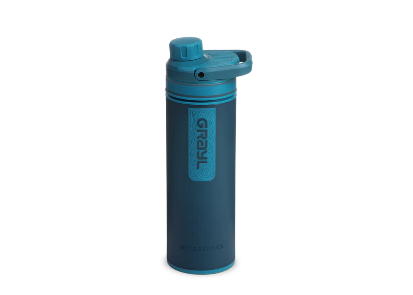 GRAYL Ultra Press Purifier Nature Edition Bottle - Forest Blue