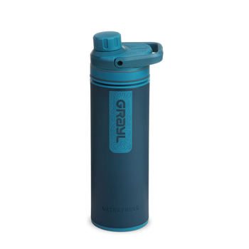 GRAYL Ultra Press Purifier Nature Edition Bottle - Forest Blue