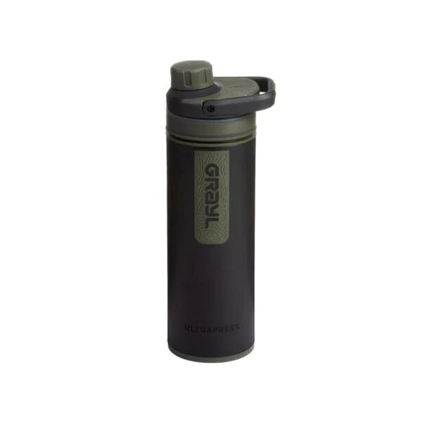 GRAYL Ultra Press Purifier 16.9OZ Bottle - Camp Black